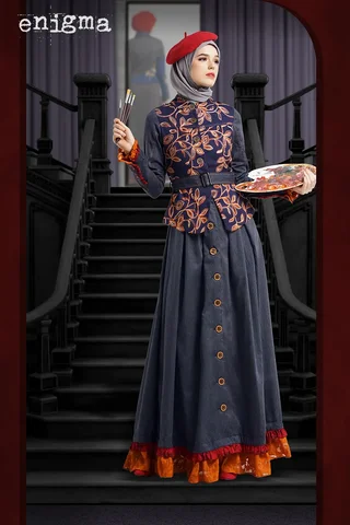 TUNEECA Gamis Nicky Artisan