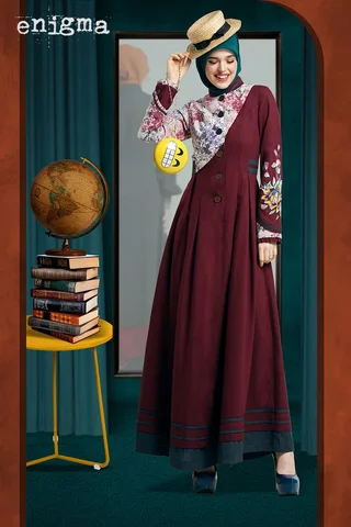 TUNEECA Gamis Ruthie Bloom