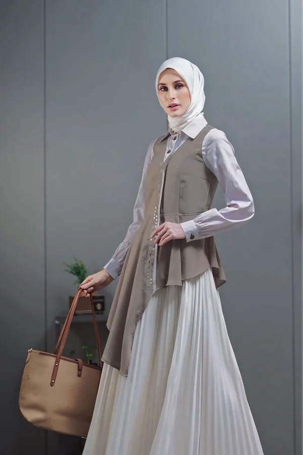 Orelia Shirt - Taupe