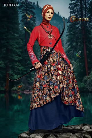 TUNEECA Gamis Sakari Manokwari