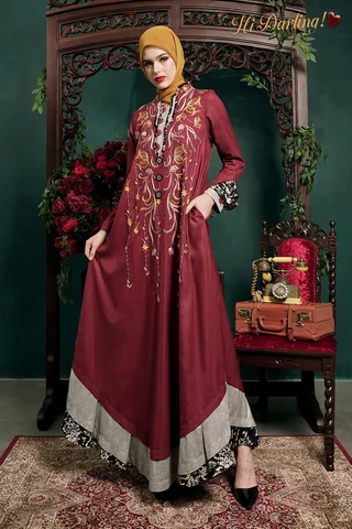 TUNEECA HERITAGE Abaya Dahlia Luxe