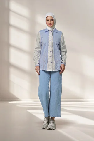 Jinara Blouse - Blue