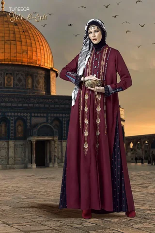 TUNEECA HERITAGE Abaya Ghada Al-Dajani