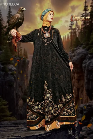 TUNEECA HERITAGE Abaya Asoka Echoes