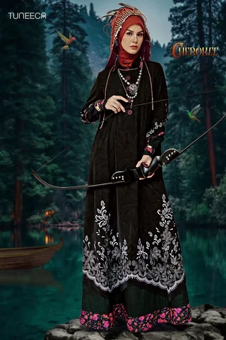 TUNEECA HERITAGE Abaya Saniya Rambee